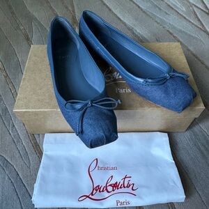 Christian Louboutin Blue Women's Flats